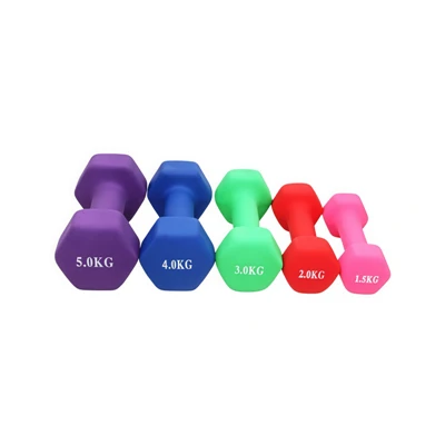 Gantere de neopren hex